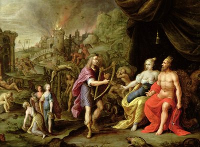 Orfeo en el inframundo de Ambrosius the Elder Francken or Franck